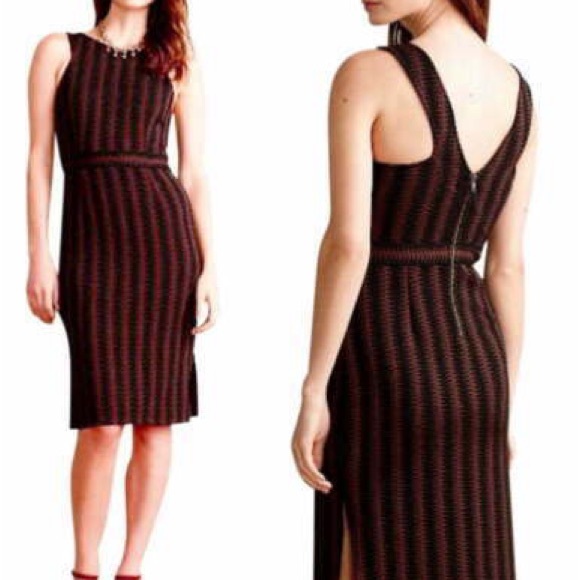 Maeve Dresses & Skirts - Maeve Anthro Meridian Halter Sheath Midi Dress